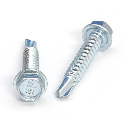 Strong-Point H1220 - Unslotted Indented Hex Washer Head, Zinc Plated ...